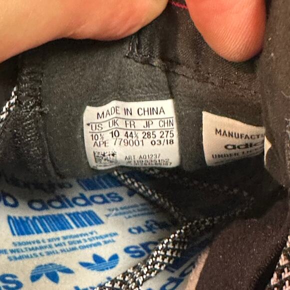 VERY GOOD adidas x Alexander Wang Turnout Trainer Core Black Streetwear 10.5 - Picture 10 of 12